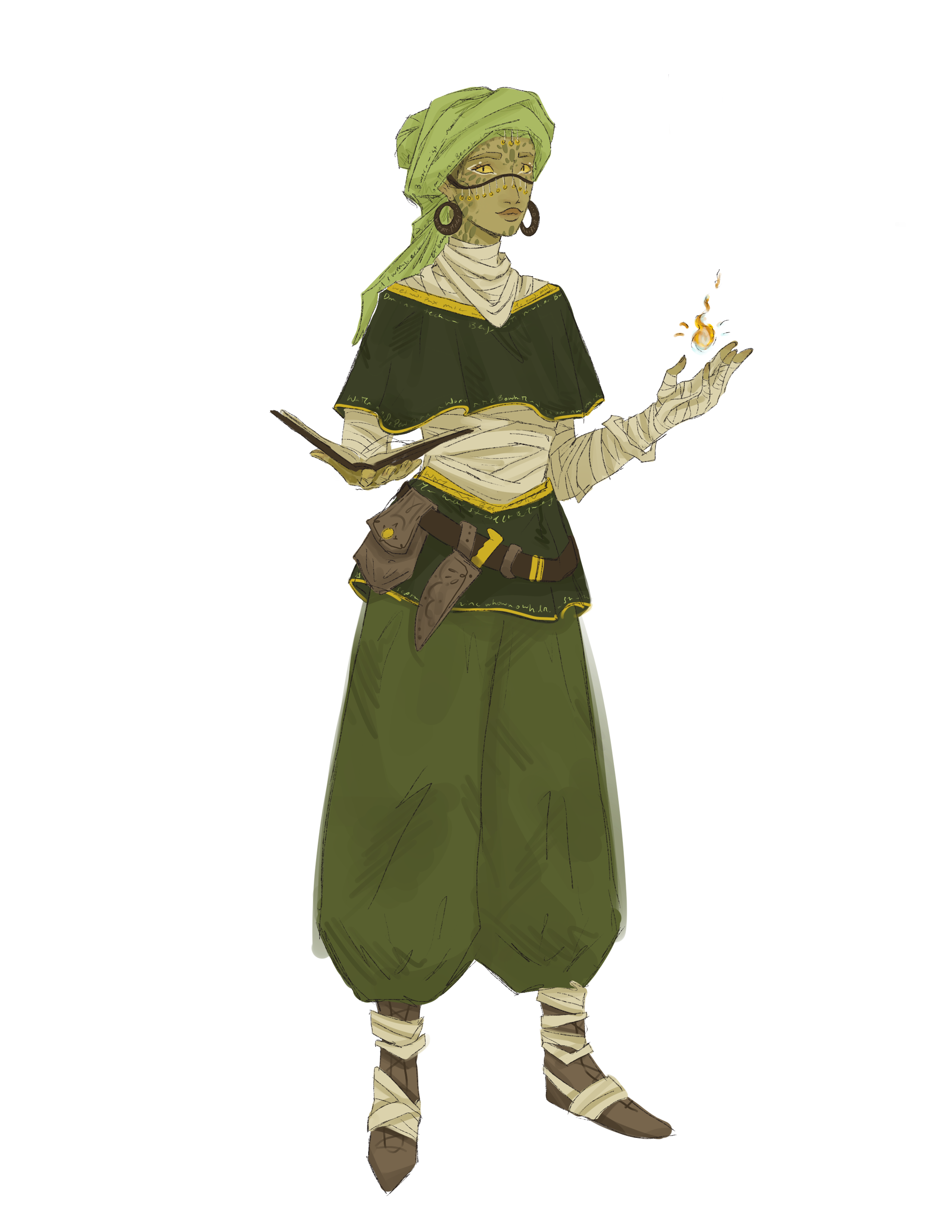 Concept art illustrating Sanjoran typical appearance.