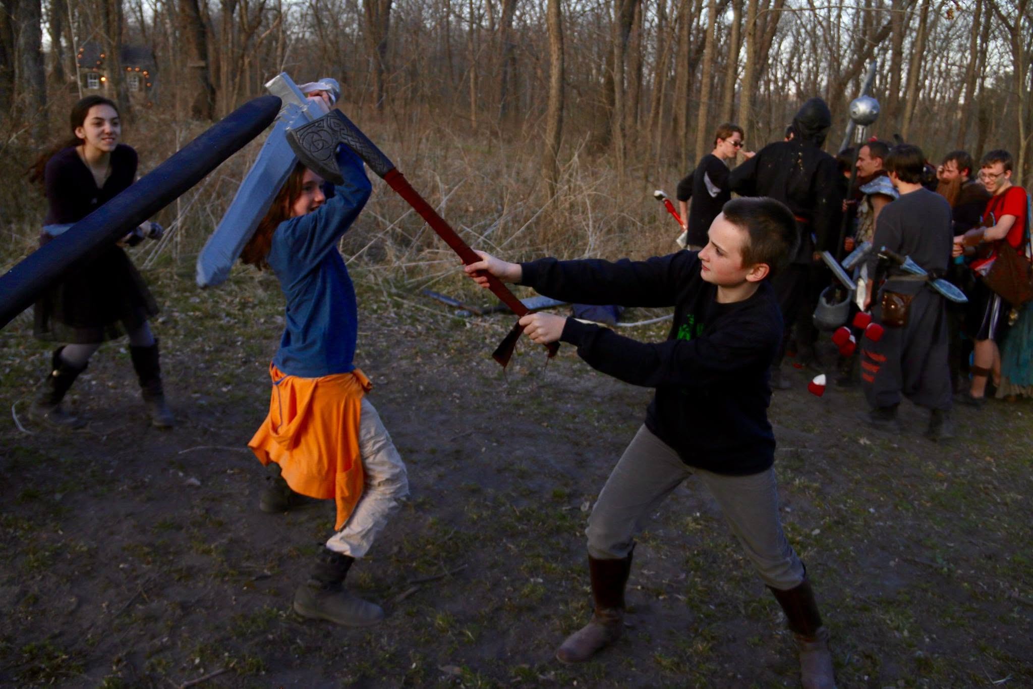 Junior adventurers on an outdoor adventure